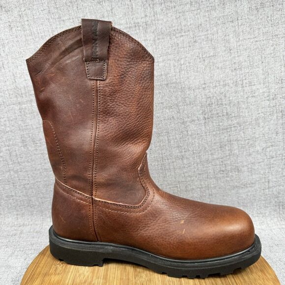 Iron Age Boots Men\'s Size 9.5 M Hauler Wellington Work Leather main image 7